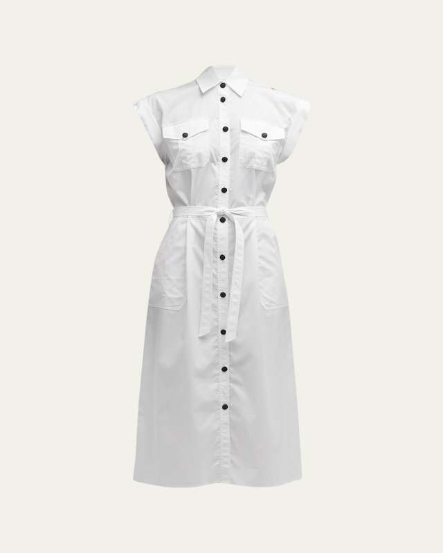 Roxanne Midi Utility Shirtdress
